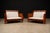 Pair of Brazilian Modern Armchairs in Rosewood & Ivory Mohair, Jd Moveis, 1960s For Sale - Image 13 of 17