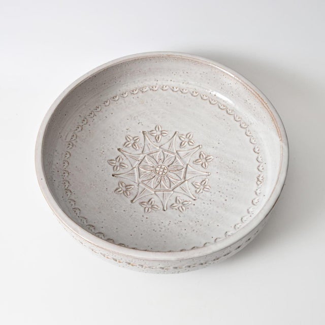 Large Mid-Century Bowl by Aldo Londi for Bitossi, 1970s For Sale - Image 6 of 9