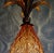 Pineapple Pendant Light in Gold Metal and Amber Glass, Italy, 1960 For Sale - Image 11 of 17