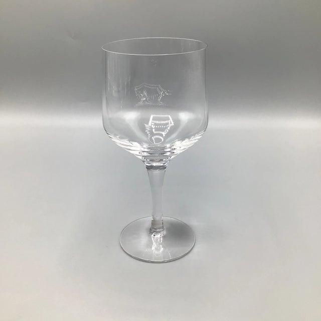 Swedish Midcentury Modern Orrefors Rhapsody Claret Wine Glasses-Set of 6 For Sale - Image 9 of 13