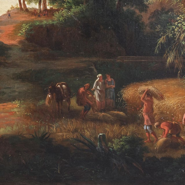 'The Meeting of Boaz and Ruth' After Karoly Marko, Hungarian School, Old Testament, King David For Sale In Monterey, CA - Image 6 of 14