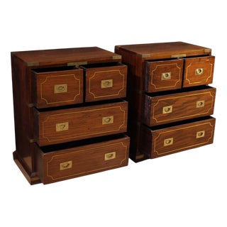 20th Century English Chests of Drawers, 1960s, Set of 2 For Sale