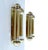 1970s Vintage Space Age Brass Sconces, 1970s, Set of 2 For Sale - Image 5 of 15