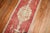 Red Zabihi Collection Turkish Narrow Red Runner For Sale - Image 8 of 9