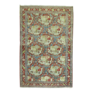 Zabihi Collection Malayer Senneh Persian Rug