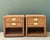 Vintage Braided Rattan Nightstands - A Pair For Sale - Image 13 of 14