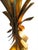 Mid-Century Modern Abstract Gold Starburst Table Lamp With Stone Base & Black Shade | Hollywood Regency For Sale In Buffalo - Image 6 of 9