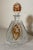 1980s Vintage Orange Cut to Clear Czech Bohemian Crystal Glass Liquor Decanter Bottle For Sale - Image 5 of 12