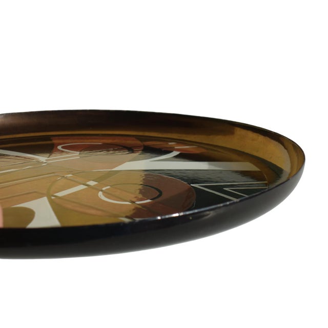 Abstract Art Enamelled Metal Plates by Silvano Bozzolini, 1969, Set of 3 For Sale - Image 14 of 18