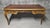 A large louis xv style flat desk, late 19th or early 20th century, crafted from mahogany wood and veneer, with marquetry...