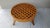 Gio Ponti 1950s Vintage Gio Ponti Style Grid Pattern Coffee Table With Paddle Like Legs For Sale - Image 4 of 12
