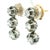 Vintage Platinum and 14k Gold 2 Carat Diamond Drop Earrings Circa 1950s, A Pair For Sale - Image 9 of 15