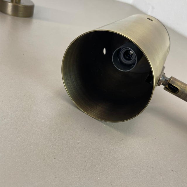 Minimalist Brass Hole Wall Spot Lights, Italy, 1970s, Set of 2 For Sale - Image 12 of 15