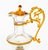19th Century French Ormolu & Glass Ewers, Set of 2 For Sale - Image 9 of 14