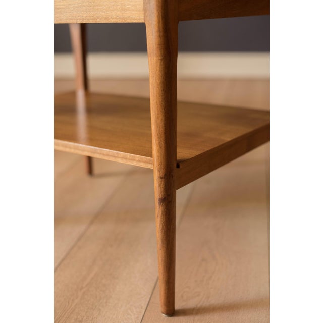 Kipp Stewart & Stewart MacDougall “Declaration” Walnut End Table for Drexel For Sale - Image 13 of 13