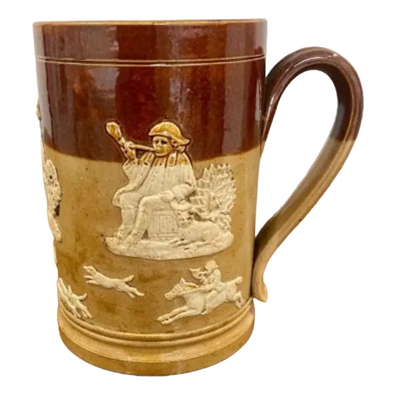 Antique Doulton Lambeth Mug, 1880 For Sale