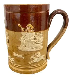 Antique Doulton Lambeth Mug, 1880