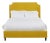 Reagan California King Bedframe, Golden Velvet For Sale