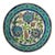 Iznik Pottery Ottoman Empire Turkey Large Plate Charger 11.5" For Sale