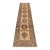 Kazak Runner 2’8” X 9’8” Brown Wool Tribal Hand-Knotted Oriental Rug For Sale