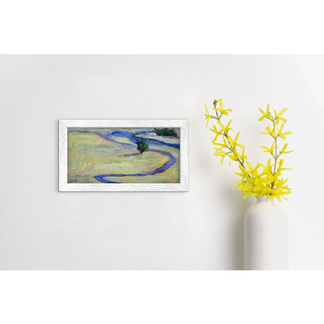 Quiet Places & Journeys — Modern Abstract Landscape (Original Oil Painting) For Sale - Image 16 of 18
