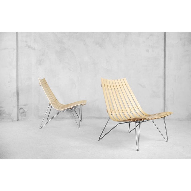 Mid-Century Modern Set of Easy Chairs for Fjordfiesta, 2000s For Sale - Image 3 of 13