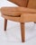 Brown AP19 Papa Bear Chair in Cognac-Coloured Nubuck Leather by Hans J. Wegner for AP Stol, 1960 For Sale - Image 8 of 11