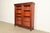 Victorian Antique French Empire Carved Mahogany Bookcase With Mounted Ormolu, Circa 1890s For Sale - Image 3 of 14