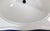 White Large 36" Wide White Porcelain Console Sink With Porcelain Legs For Sale - Image 8 of 18
