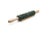 Green Guatemala marble rolling pin. It is assembled manually. Each piece is in a way unique (every marble block is...