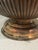 Vintage Antique Finish Brass 12.5” Pedestal Centerpiece Bowl With Stag Deer Head Handles For Sale - Image 10 of 11
