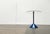 Postmodern Postmodern Blue Metal and Glass Side Table, 1980s For Sale - Image 3 of 18