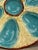 19th Century 19th C English Oyster Plate With Six-Well Majolica Glazed Oyster Plate by Fielding & Co. Ltd For Sale - Image 5 of 12
