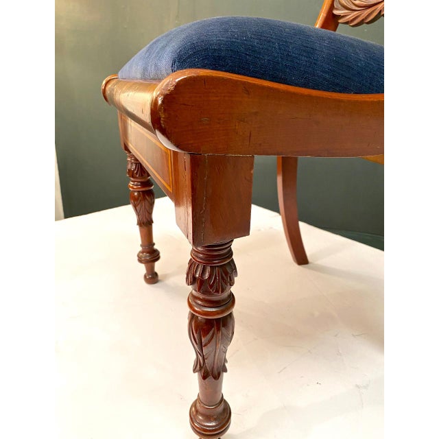 Wood Early 19th Century Baltic Neoclassical Side Chair For Sale - Image 7 of 9