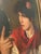 Dark Pink Late 19th Century American Munich School Portrait of a Woman by Richard Creifelds For Sale - Image 8 of 12