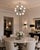 Vintage Space Age Sputnik Chrome Chandelier, 1970s For Sale - Image 4 of 5