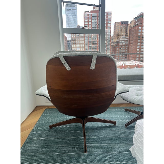 1960s George Mulhauser 'Mr. Chair' & Ottoman by Plycraft For Sale - Image 5 of 8