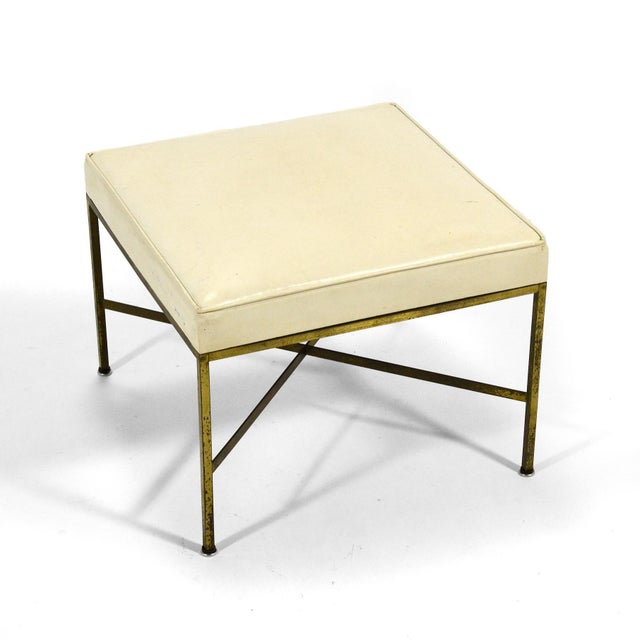 Calvin Paul McCobb X-Base Stool by Calvin For Sale - Image 4 of 10