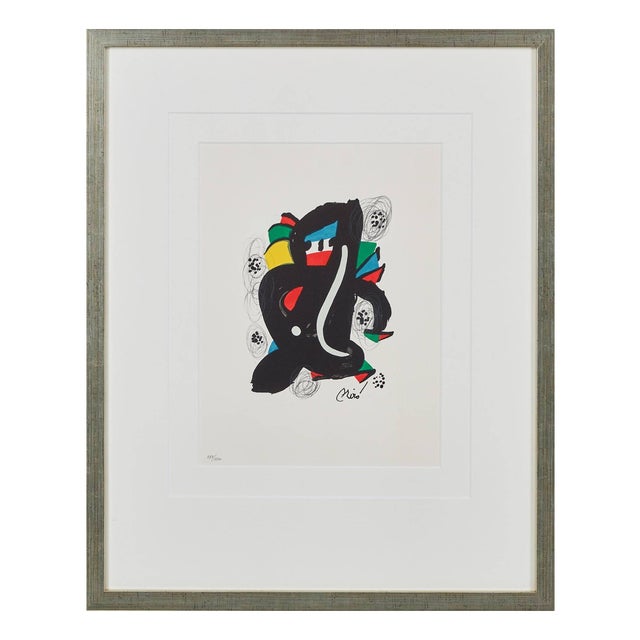 Joan Miró, La Mélodie Acide, Planche VI, 1980, Lithograph For Sale