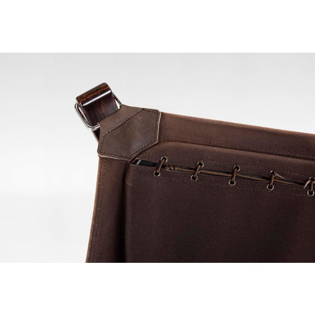 Brown Vintage Falcon Chair in Dark Brown Leather and Plywood by Sigurd Ressell for Vatne Møbler, 1970s For Sale - Image 8 of 9