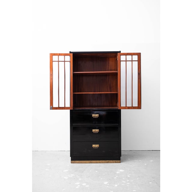 Otto Prutscher Antique Art Nouveau Bookcase by Otto Prutscher, 1890s For Sale - Image 4 of 18