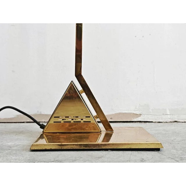 Mid-Century Modern Brass Floor Lamp from Peill & Putzler, 1970s For Sale - Image 12 of 14