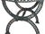 Pair 19th Century Antique European Cast Iron Garden / Patio Stools / Seats For Sale In Columbus - Image 6 of 13