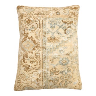 Antique Zabihi Collection Persian Malayer Large Rug Pillow For Sale