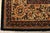 Sarouk Rug 9′ X 11’9” Blue Wool Semi-Antique Traditional Hand-Knotted Carpet For Sale - Image 12 of 15
