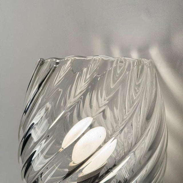 Spiral-Glass Wall Sconces attributed to Ercole Barovier for Barovier & Toso, 1940s, Set of 3 For Sale - Image 15 of 18