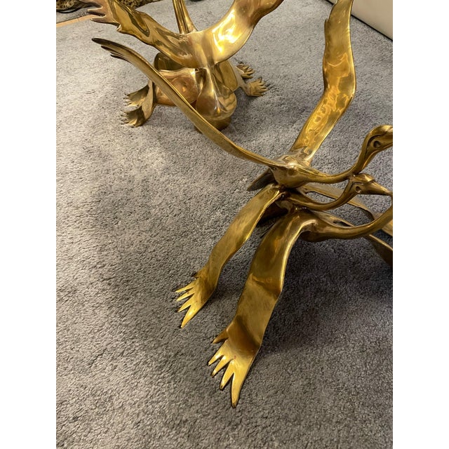 Flying Cranes Sculptures by Willy Daro, Set of 2 For Sale - Image 9 of 18