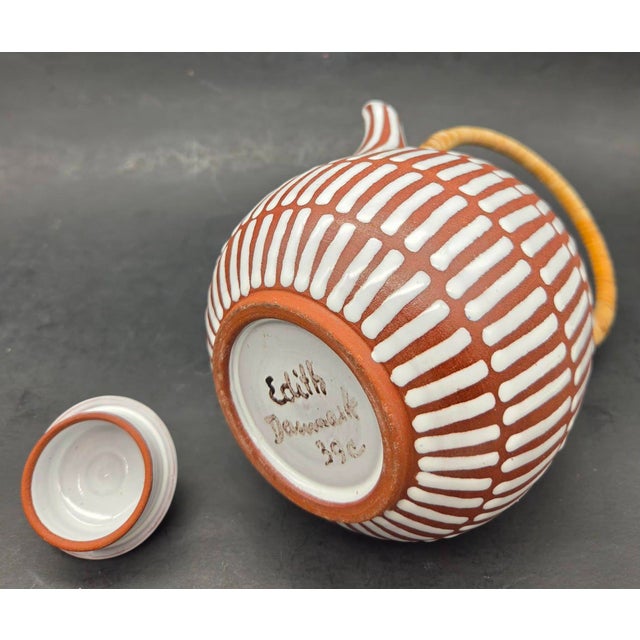 Vintage Edith Nielsen Ceramic Tea Pot For Sale - Image 9 of 10