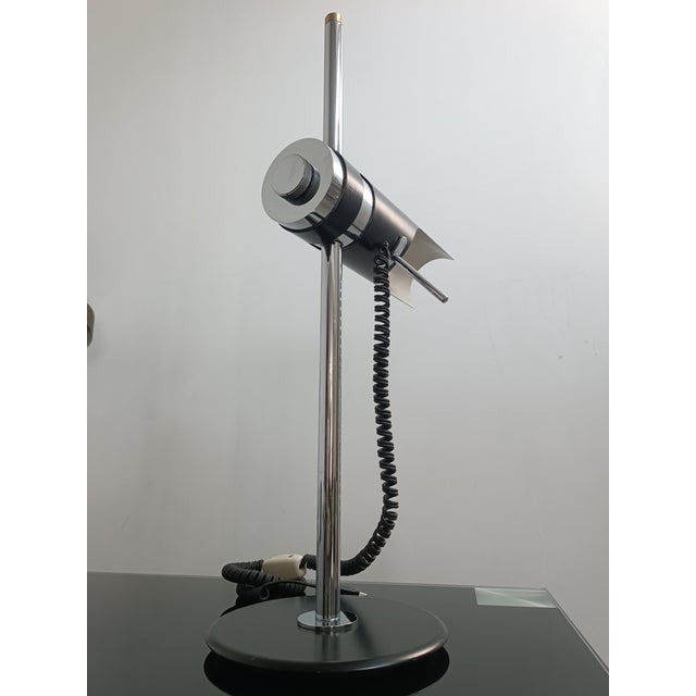 Black Model 603 Desk Lamp from M. Marca, 1970s For Sale - Image 8 of 17