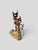 Stunning polychromed ceramic cats sculpture by Otello Rosa for San Polo, Venezia. Signed This piece has an attribution...